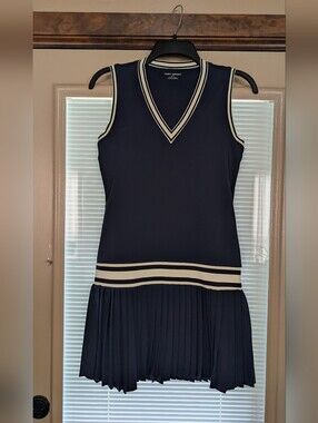 Tory Sport Performance V Neck Dress Size XS